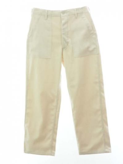 EG WORKADAY イージーワーカデイ - Fatigue Pant ファティーグパンツ - Cotton Heavy Basketweave - Natural