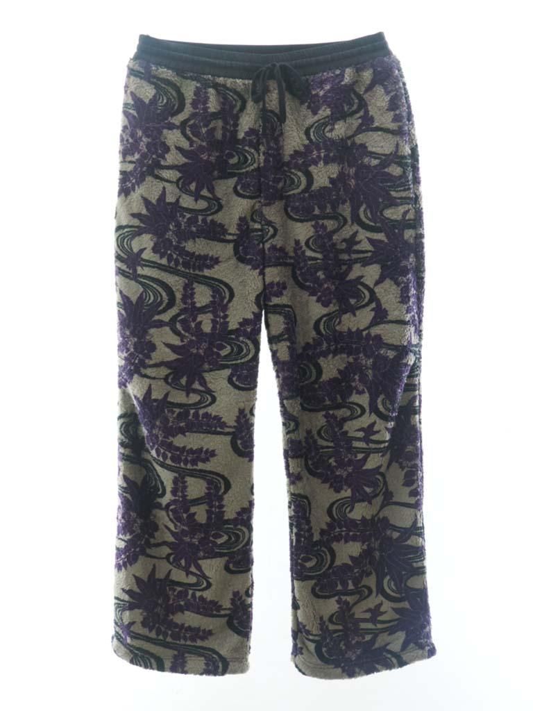TUITACI 朔 ツイタチ - Ryukyu Dyeing Boa Fleece Pant リュキュウダイ 