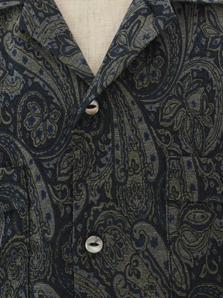 Needles ニードルズ - One Up Shirt ワンナップシャツ - PE/C Jacquard Cloth - Paisley