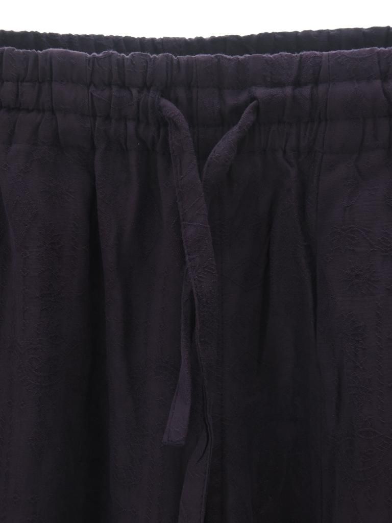 Needles ニードルズ - H.D. Pant ヒザデルパンツ - Rayon Fine Pattern Jacquard - Purple
