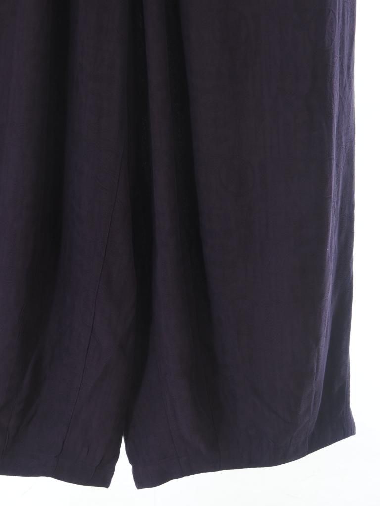 Needles ニードルズ - H.D. Pant ヒザデルパンツ - Rayon Fine Pattern Jacquard - Purple