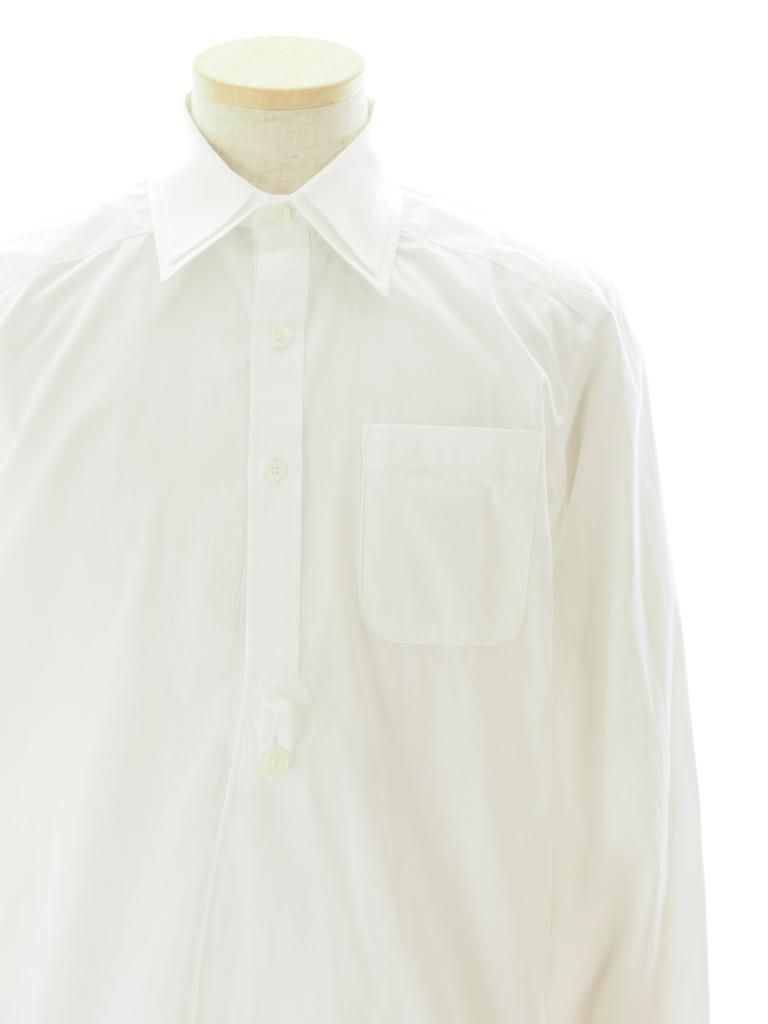 Needles ニードルズ - Double Regular Collar EDW Shirt ダブルレギュラーカラーエドワードシャツ - Cotton Broadcloth - Off White
