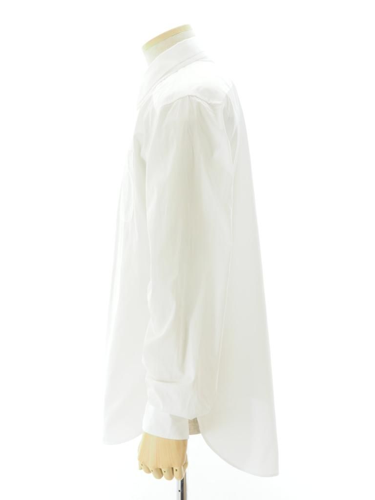 Needles ニードルズ - Double Regular Collar EDW Shirt ダブルレギュラーカラーエドワードシャツ - Cotton Broadcloth - Off White