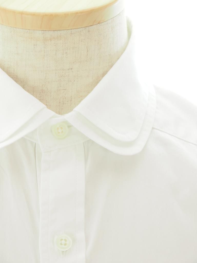Needles ニードルズ - Double Round Collar EDW Shirt ダブルラウンドカラーエドワードシャツ - Cotton Broadcloth - Off White