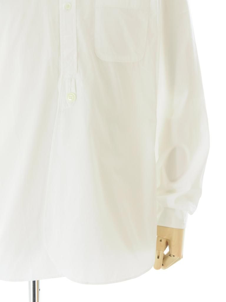 Needles ニードルズ - Double Round Collar EDW Shirt ダブルラウンドカラーエドワードシャツ - Cotton Broadcloth - Off White