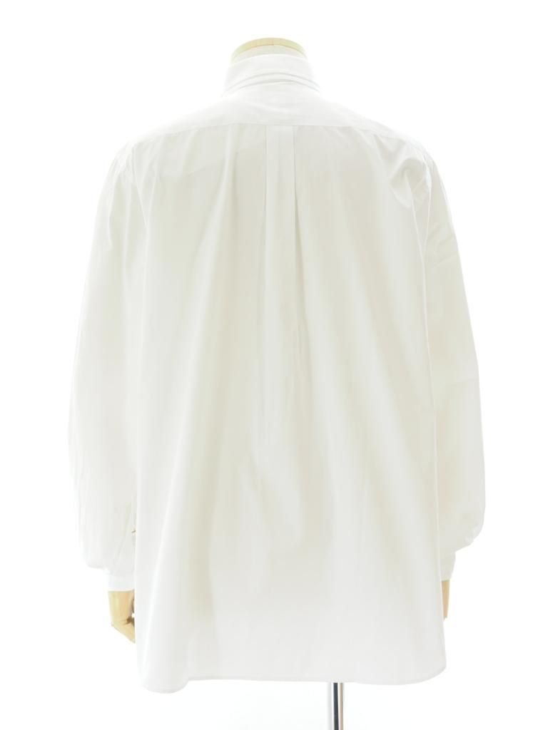 Needles ニードルズ - Double Round Collar EDW Shirt ダブルラウンドカラーエドワードシャツ - Cotton Broadcloth - Off White