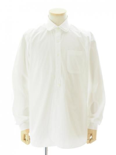 Needles ニードルズ - Double Round Collar EDW Shirt ダブルラウンドカラーエドワードシャツ - Cotton Broadcloth - Off White