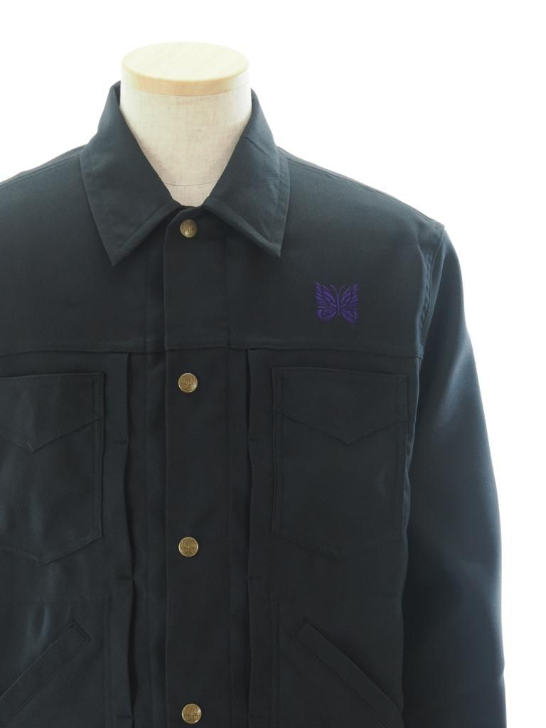 Needles ニードルズ - Penny Jean Jacket ペニージーンジャケット - Poly Twill - Black