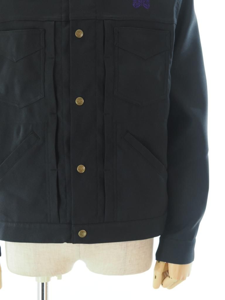 Needles ニードルズ - Penny Jean Jacket ペニージーンジャケット - Poly Twill - Black