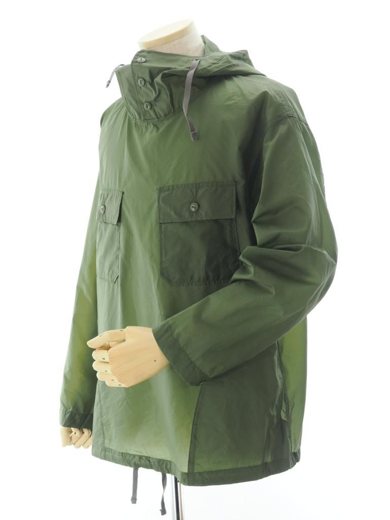 Engineered Garments エンジニアドガーメンツ - Cagoule Shirt カグールシャツ - Nylon Micro Ripstop - Olive