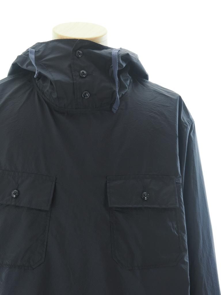 Engineered Garments エンジニアドガーメンツ - Cagoule Shirt カグールシャツ - Nylon Micro Ripstop - Dk.Navy
