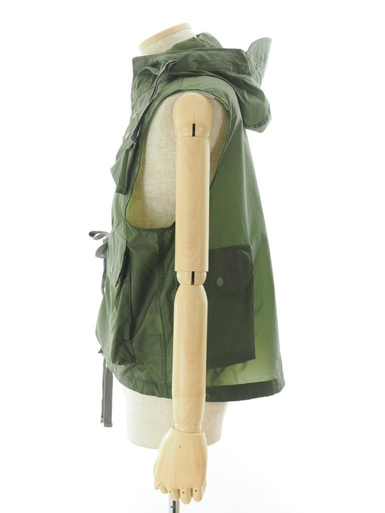 Engineered Garments エンジンニアドガーメンツ - Field Vest フィールドベスト - Nylon Micro Ripstop - Olive