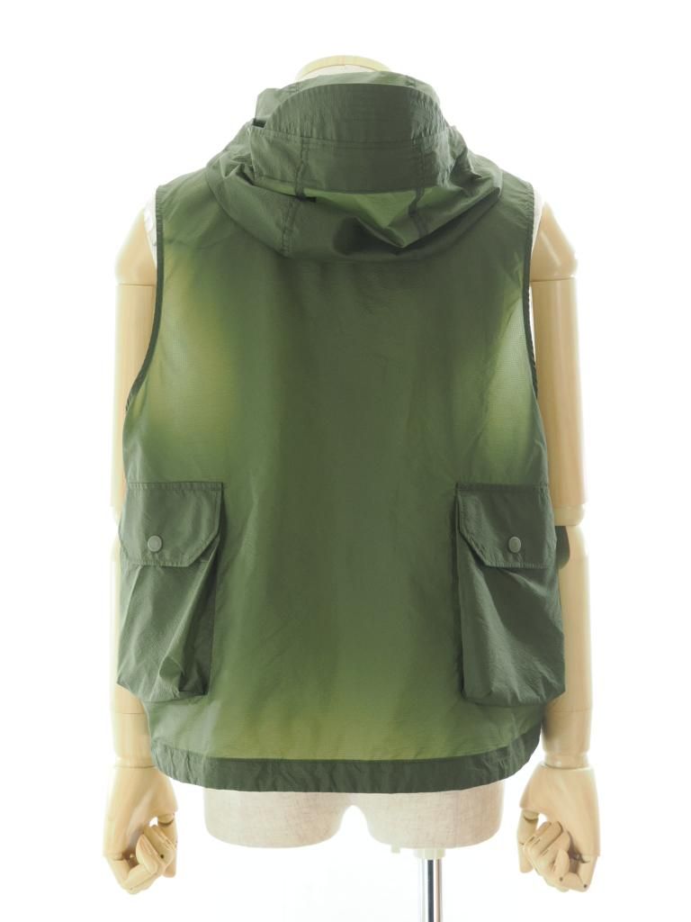 Engineered Garments エンジンニアドガーメンツ - Field Vest フィールドベスト - Nylon Micro Ripstop - Olive