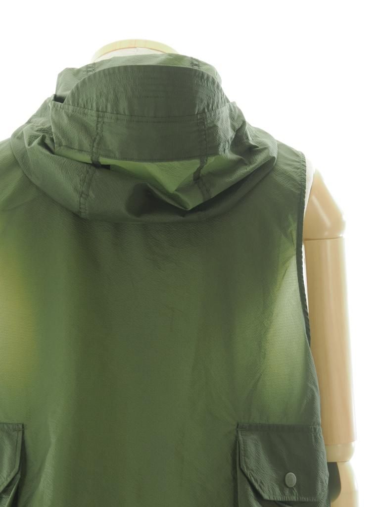 Engineered Garments エンジンニアドガーメンツ - Field Vest フィールドベスト - Nylon Micro Ripstop - Olive