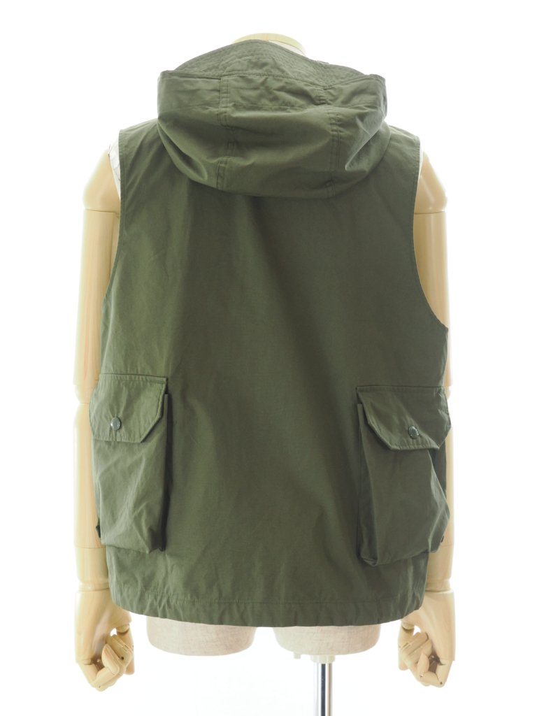 Engineered Garments 󥸥˥ɥ - Field Vest եɥ٥ - Coalted Cotton Cloth - Olive