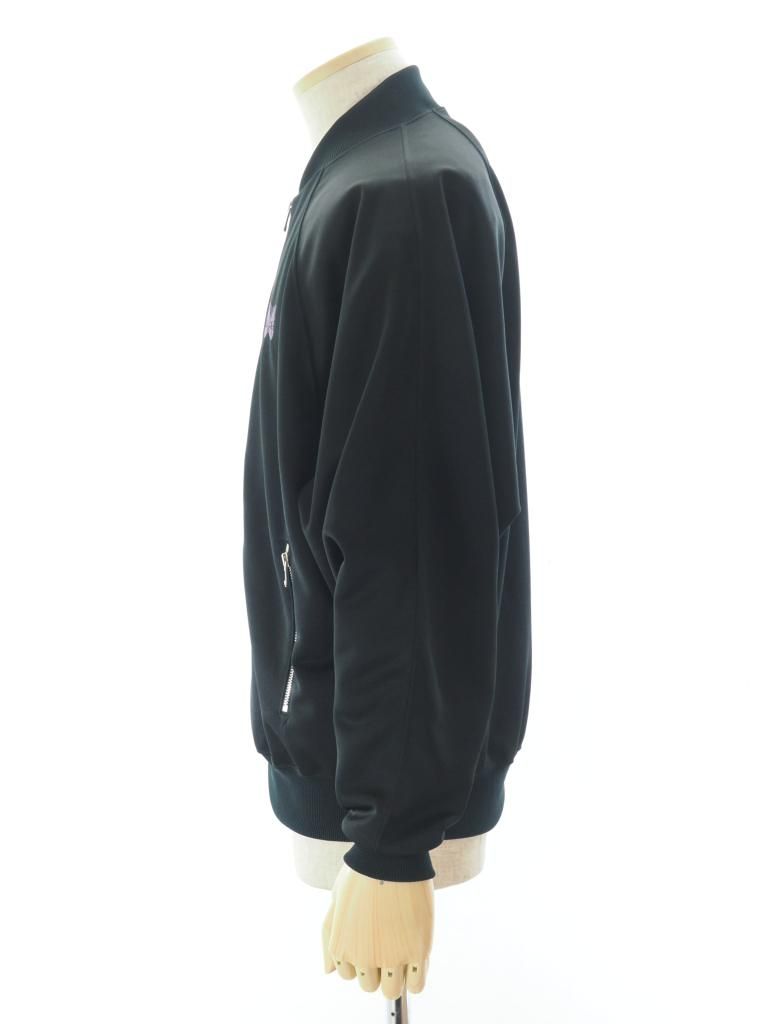 Needles ニードルズ - Dolman Sleeve Track Jacket ドルマンスリーブトラックジャケット - Poly Smooth - Black