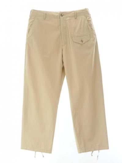 Engineered Garments エンジニアドガーメンツ - Gurkha Pant グルカパンツ - Cotton Superfine Twill - Khaki