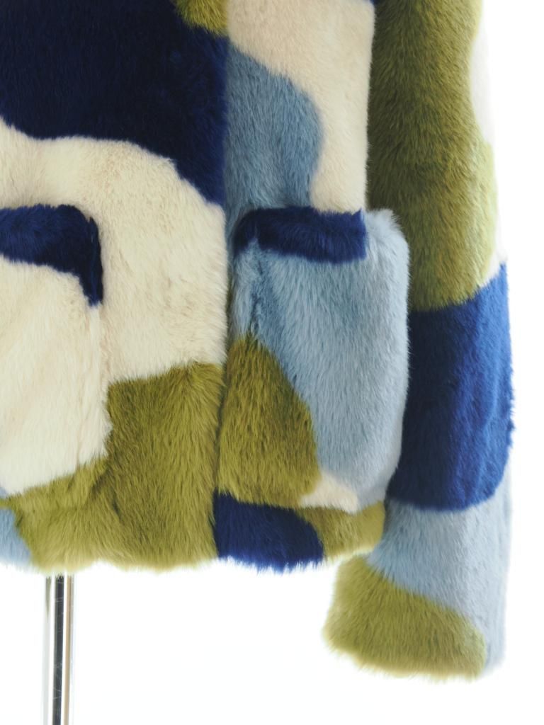 Jakke ジャッキー - Traci Coat - Blue Swirl - XS Size