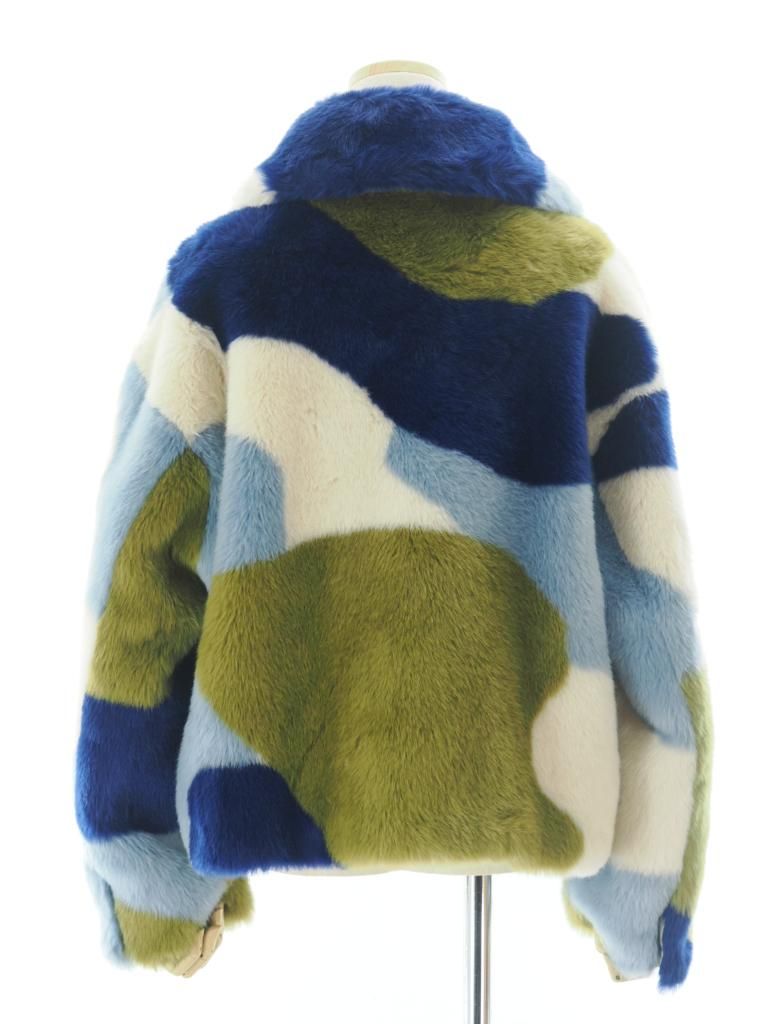 Jakke ジャッキー - Traci Coat - Blue Swirl - XS Size