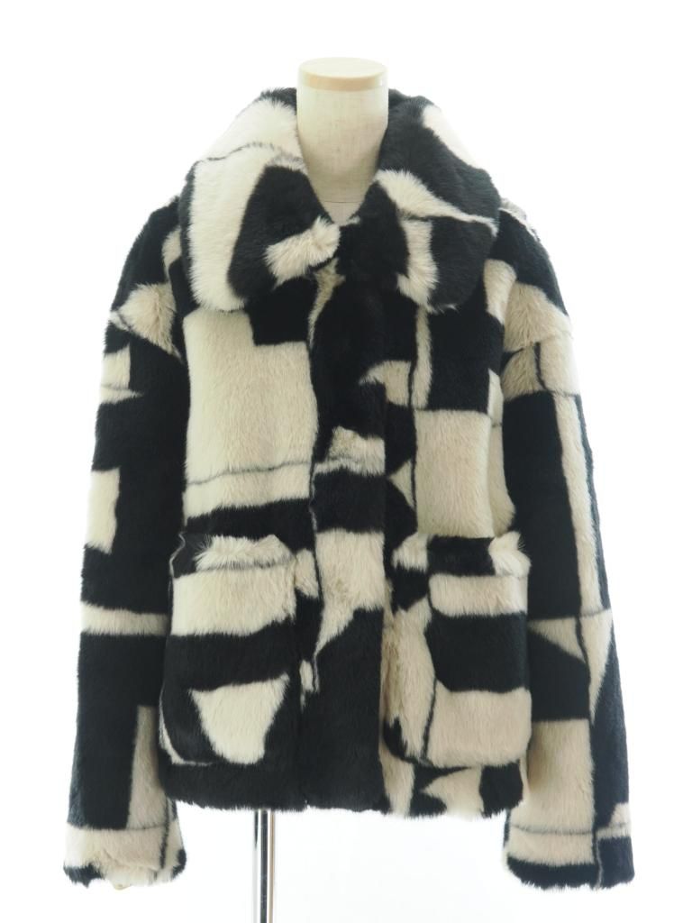 Jakke ジャッキー - Traci Coat - Monochrome Tile - S Size