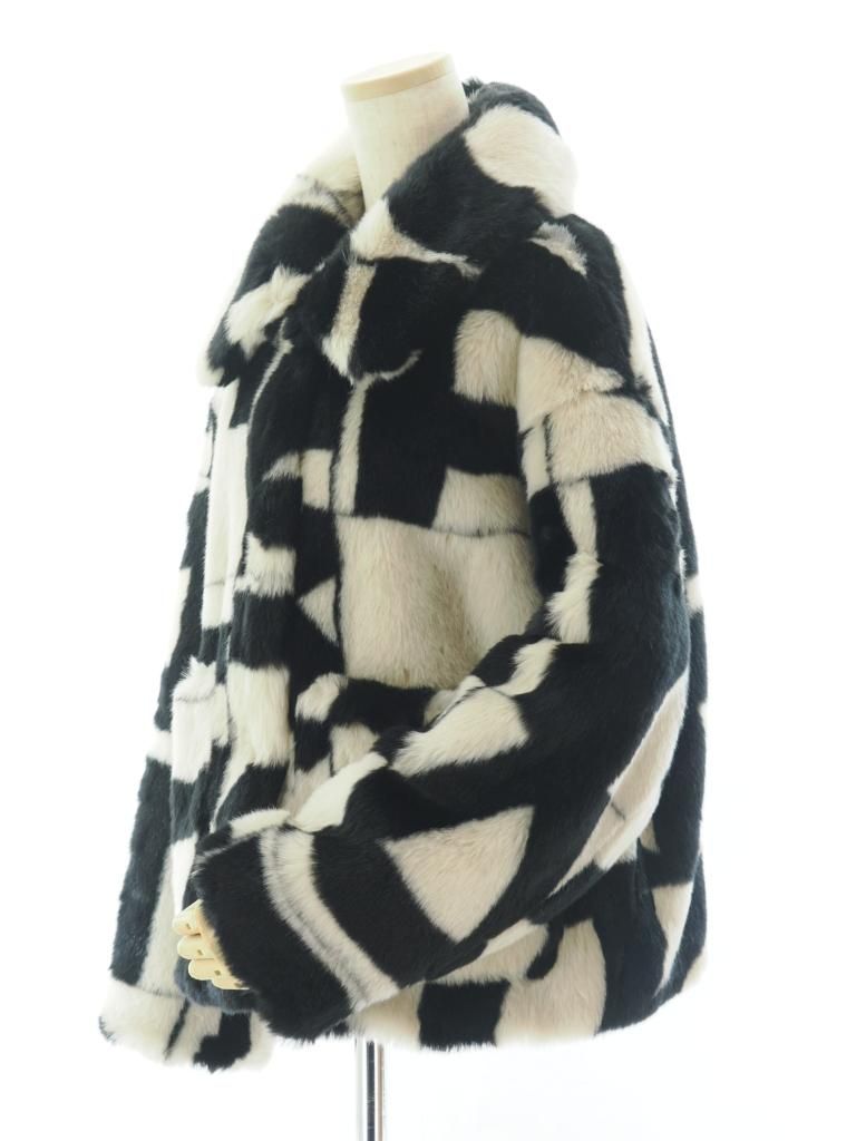 Jakke å - Traci Coat - Monochrome Tile - S Size