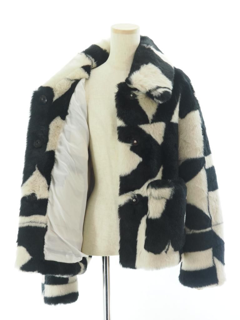 Jakke ジャッキー - Traci Coat - Monochrome Tile - M Size