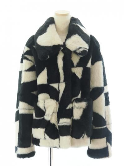 Jakke ジャッキー - Traci Coat - Monochrome Tile - M Size