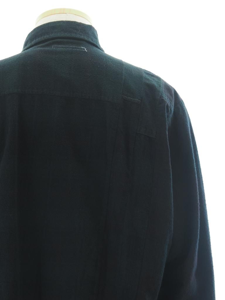 Rebuild by Needles リビルドバイニ－ドルズ - Flannel Shirt →7 Cut Wide Shirt - Over Dye - PU353C - M Size