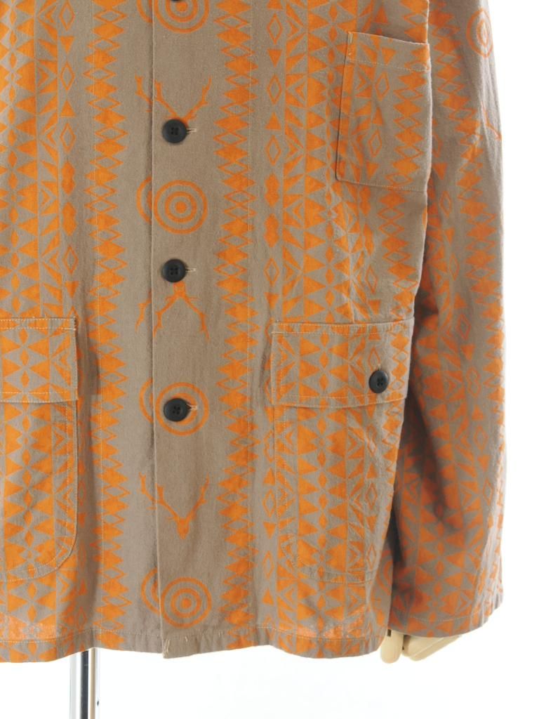 South2 West8 サウスツーウエストエイト - Hunting Shirt - Cotton Flannel Printed - Skull & Target
