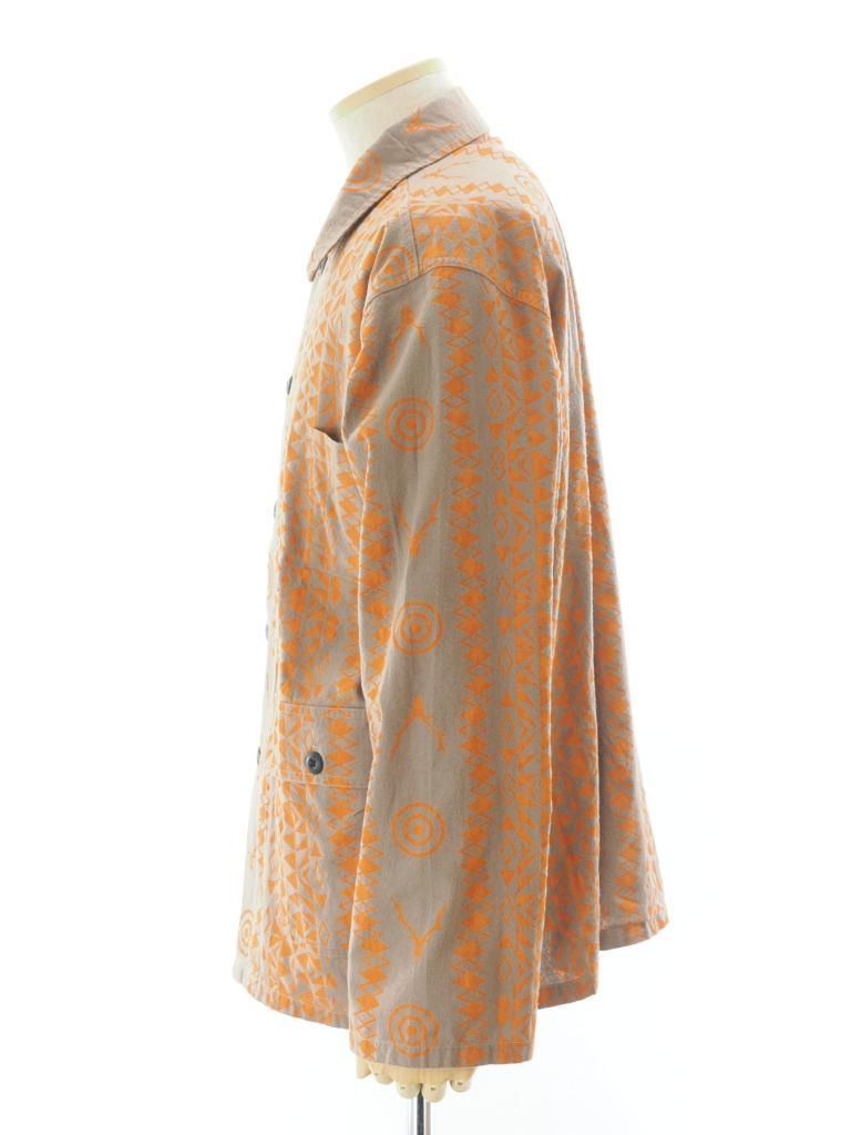 South2 West8 サウスツーウエストエイト - Hunting Shirt - Cotton Flannel Printed - Skull & Target
