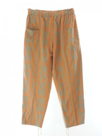 South2 West8 サウスツーウエストエイト - Army String Pant - Cotton Flannel Printed - Skull & Target
