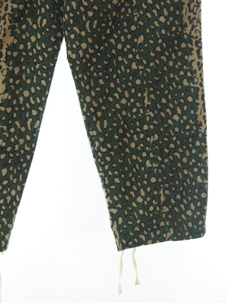 South2 West8 ġȥ - Army String Pant - Cotton Flannel Printed - Leopard
