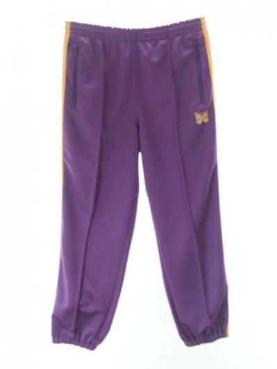 Needles ニードルズ - Zipped Track Pant ジップドトラックパンツ - Poly Smooth - Purple