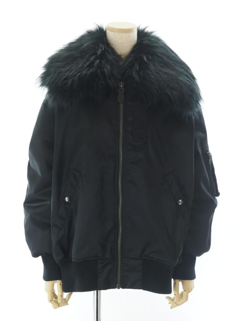 Rhodolirion ロドリリオン - B 15 Type Big Collar Jacket - Military Twill - Black