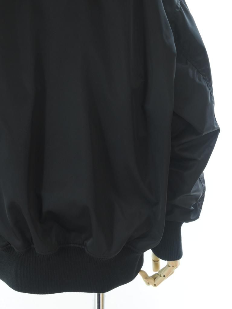 Rhodolirion ロドリリオン - B 15 Type Big Collar Jacket - Military Twill - Black