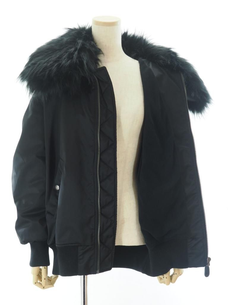 Rhodolirion ロドリリオン - B 15 Type Big Collar Jacket - Military Twill - Black