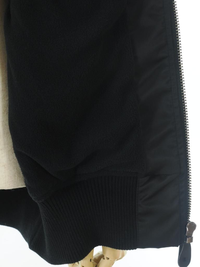 Rhodolirion ロドリリオン - B 15 Type Big Collar Jacket - Military Twill - Black