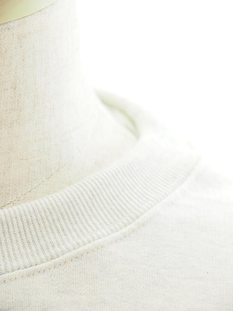 South2 West8 サウスツーウエストエイト - Crew Neck Sweat Shirt - Cotton French Terry - Skull & Target - Oatmeal
