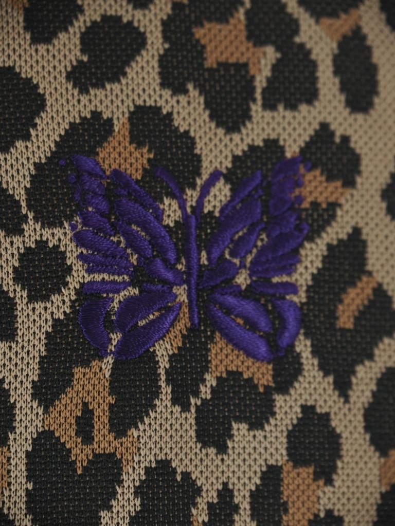 Needles ニードルズ - Track Jacket トラックジャケット - Poly Jacquard - Leopard