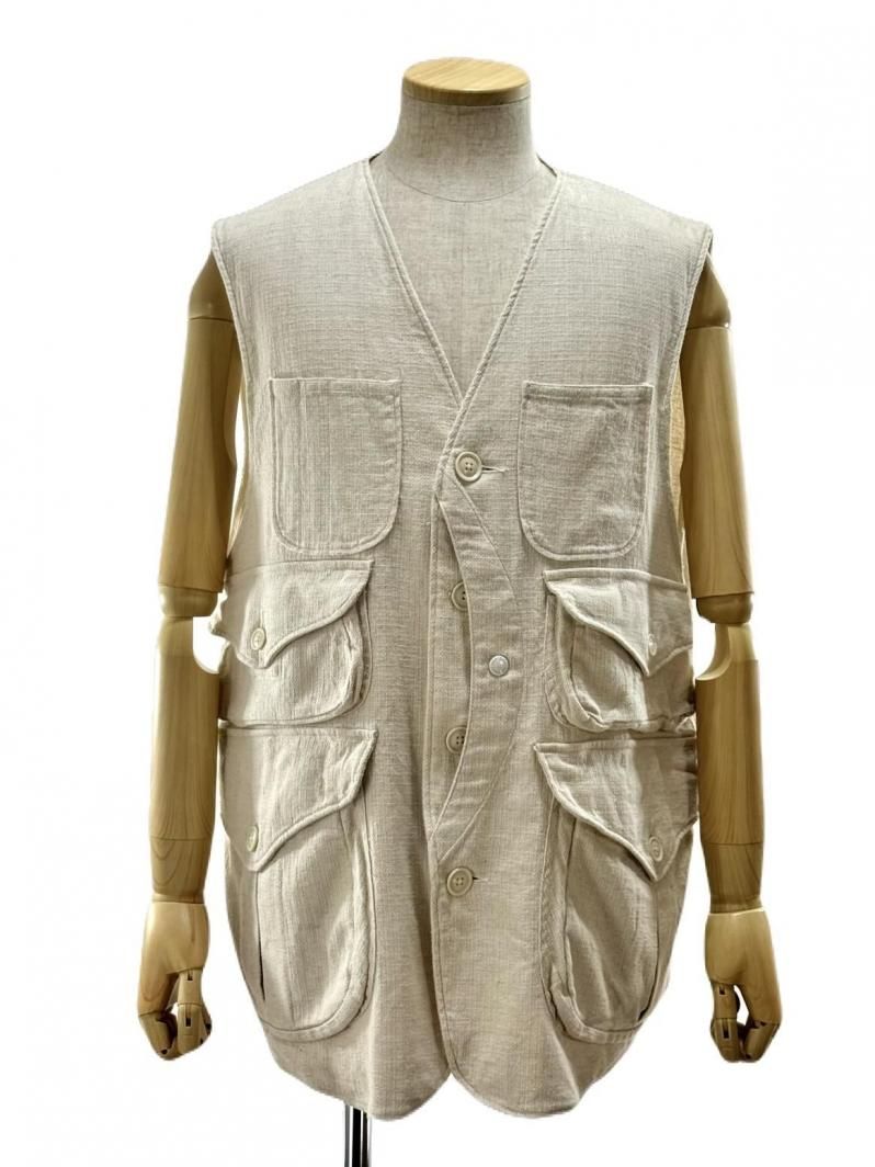 Engineered Garments 󥸥˥ɥ - Hunting Jacket ϥƥ󥰥㥱å - CL Java Cloth - Natural
