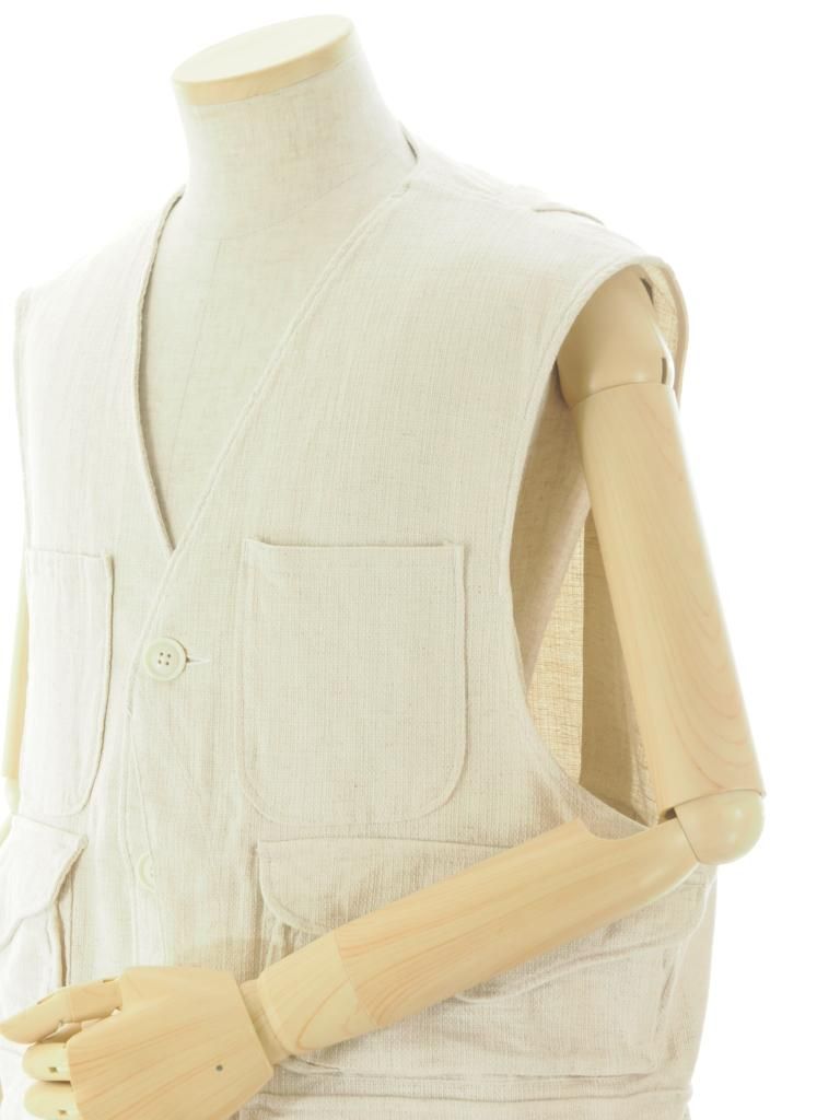 Engineered Garments エンジンニアドガーメンツ - Hunting Jacket ハンティングジャケット - CL Java Cloth - Natural