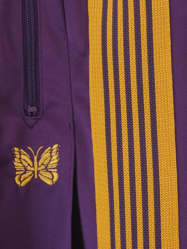 Needles ニードルズ - Pleated Track Skirt プリーツトラックスカート - Poly Smooth - Purple