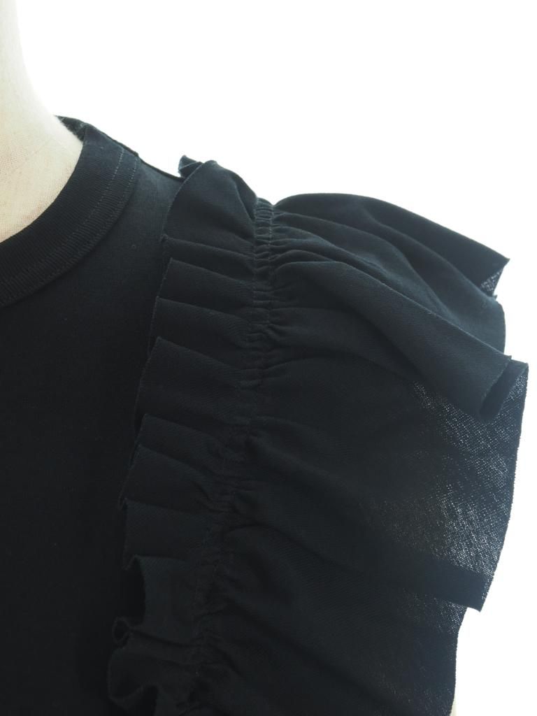 Rhodolirion ロドリリオン - Swallow Asymmetric Frill Sleeve Rhodolirion ロドリリオン - Swallow Asymmetric Frill Sleeve