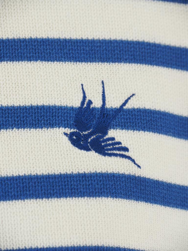 Rhodolirion ロドリリオン - Swallow Frill Tiered Top スワローフリルティアードトップ - Stripe