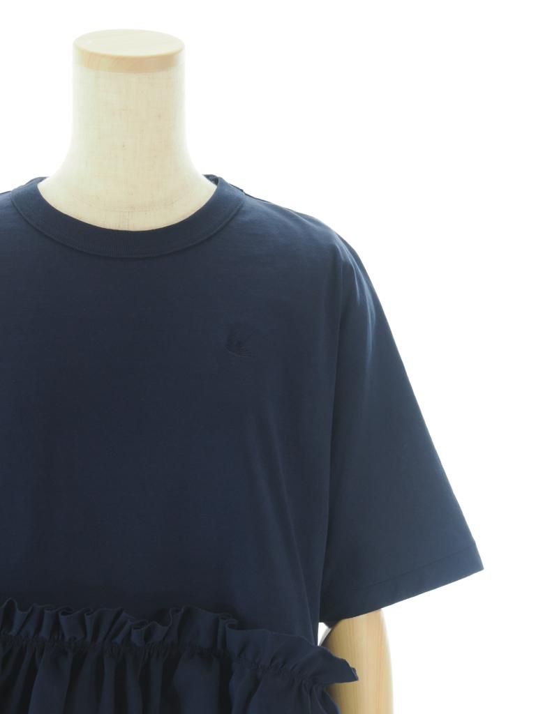 Rhodolirion ロドリリオン - Swallow Frill Tiered Top スワローフリルティアードトップ - Navy