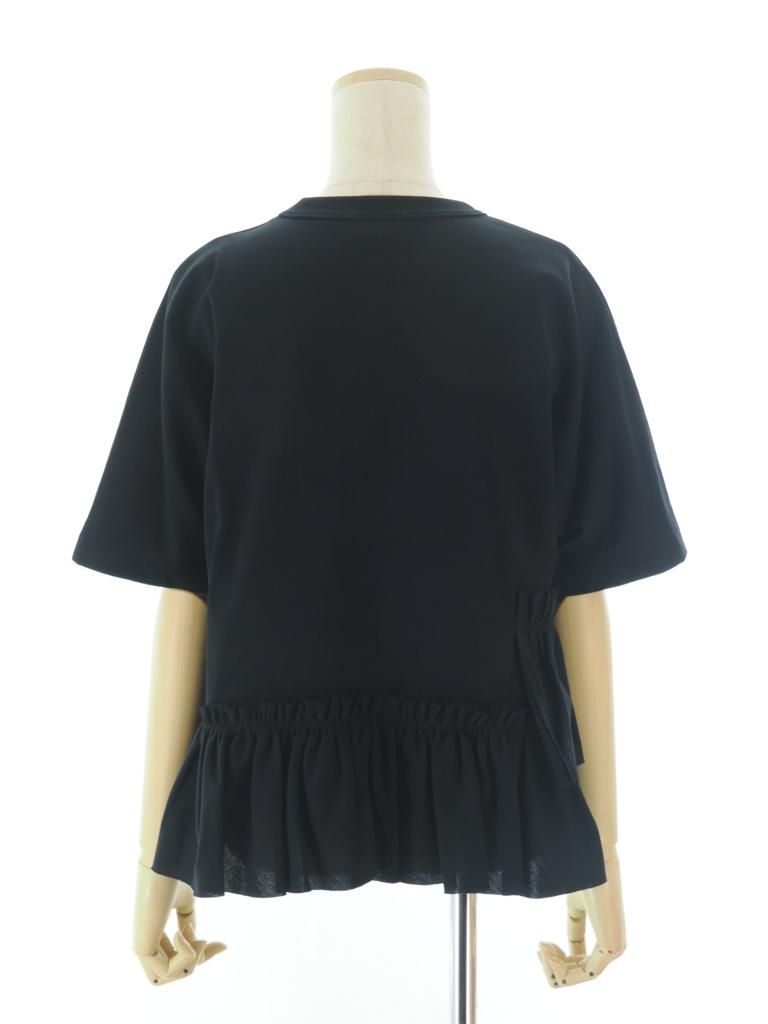 Rhodolirion ロドリリオン - Swallow Frill Tiered Top スワローフリルティアードトップ - Black