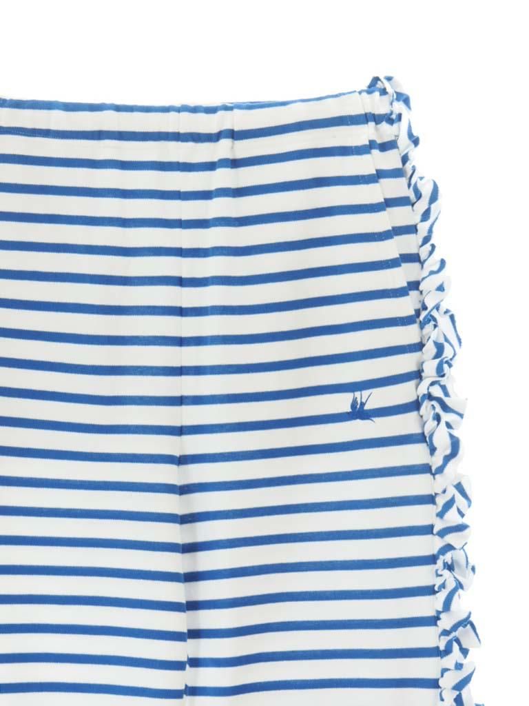 Rhodolirion ロドリリオン - Swallow Frill Side Pants スワローフリルサイドパンツ - Stripe
