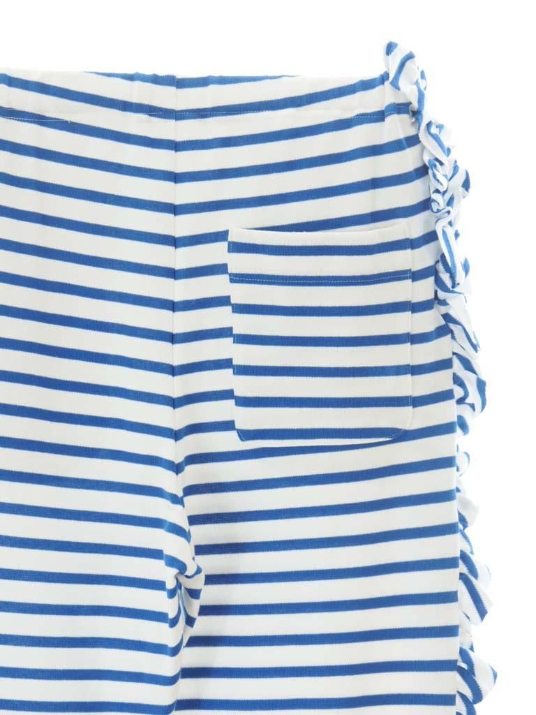 Rhodolirion ロドリリオン - Swallow Frill Side Pants スワローフリルサイドパンツ - Stripe