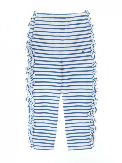 Rhodolirion ロドリリオン - Swallow Frill Side Pants スワローフリルサイドパンツ - Stripe