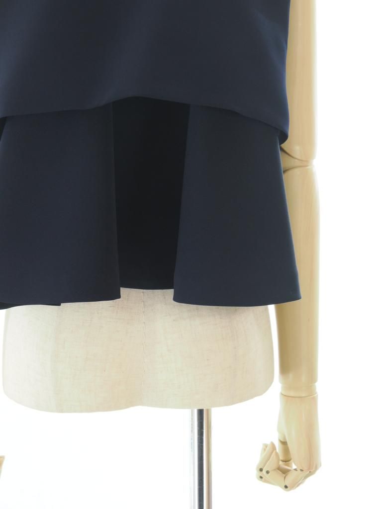 Rhodolirion ロドリリオン - Waistcoat ウェストコート - Doeskin - Navy